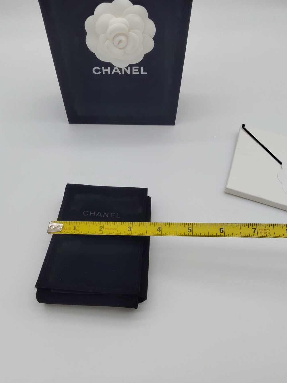 CHANEL Fine Jewelry Packaging Set Camellia Jewelry Box Ribbon Bag Booklet - Picture 10 of 10
